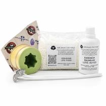 Kit Para Fazer Vela de Blend Ecomix Molde de Silicone Completo Fórmula Essência Concentrada e Pavio Kit Para Fazer Vela de Blend Ecomix Molde de Silicone Completo Fórmula Essência Concentrada e Pavio