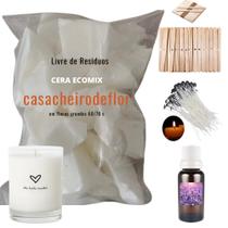 Kit Para Fazer Velas Aromáticas Com Cera Natural 22 Itens