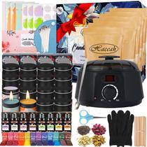 Kit para Fazer Velas Haccah com Derretedor de Cera e Aromas Kit para Fazer Velas Haccah com Derretedor de Cera e Aromas