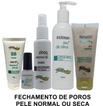 Kit para Fechamento dos Poros pele Normal ou Seca Bioexotic Kit para Fechamento dos Poros pele Normal ou Seca Bioexotic
