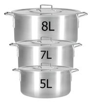 Kit Para Feijoada Alumínio 3 Peças