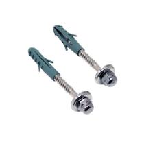 Kit para Fixação com Parafuso E Bucha 10mm Cromado