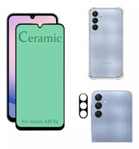 Kit Para Galaxy A25 5g - Película Cerâmica + Capa + Câmera