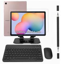 Kit para Galaxy Tab S6 Lite Teclado Mouse Suporte Película Caneta Touch 2 em 1