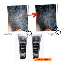 Kit Para Grisalhos Shampoo + Mascara para Cabelo e Barba