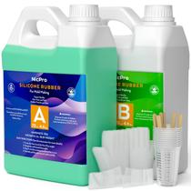 Kit para hacer moldes de silicona Nicpro 4.1 L Silicona Platinum