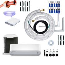 Kit Para Instalação Ar Condicionado Electrolux Split 12.000 BTUs Color Adapt Quente/Frio com Wi-fi 2 Metros C/ Suporte Kit Para Instalação Ar Condicionado Electrolux Split 12.000 BTUs Color Adapt Quente/Frio com Wi-fi 2 Metros C/ Suporte