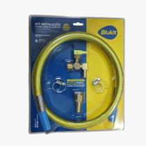 Kit Para Instalação Gás Flexível Blukit 180309
