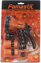 Kit para jardim com ducha 8 funçoes - famastil