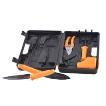 Kit para Jardinagem com Maleta Preta 5 Peças