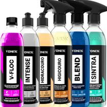 Kit Para Lavagem Limpeza Automotiva Couro Carro Moto Vonixx Kit Para Lavagem Limpeza Automotiva Couro Carro Moto Vonixx