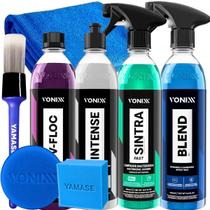 Kit Para Lavar o Carro Moto Caminhão Shampoo VFloc Limpa Interior Sintra Fast Revitalizador Intense Cera Liquida Blend Vonixx Kit Para Lavar o Carro Moto Caminhão Shampoo VFloc Limpa Interior Sintra Fast Revitalizador Intense Cera Liquida Blend Vonixx
