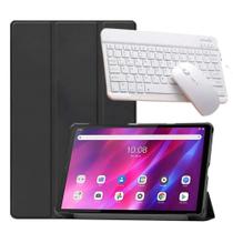 Kit para Lenovo Tab K10 Gen2 10,1 Case Capa protetora + Teclado e Mouse bluetooth