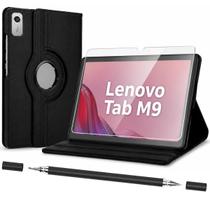 Kit para Lenovo Tab M9 Capa Giratória 360 com Película Vidro e Caneta touch Pencil Kit para Lenovo Tab M9 Capa Giratória 360 com Película Vidro e Caneta touch Pencil