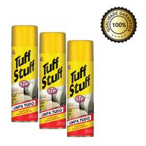 Kit Para Limpar Estofado Tuff Stuff P/vinil 300ml - 3 unid