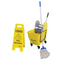 Kit para limpeza profissional n 1 amarelo - NYKT01 - Bralimpia