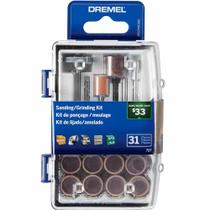 Kit para lixar/afiar c/31 acessórios - 26150727ab - dremel
