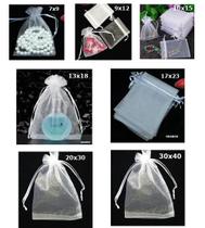 Kit para Loja Revenda - Saquinhos organza 70 unidades ( pacote com 10 Pçs )