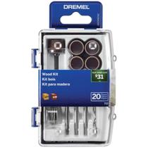 Kit Para Madera 20 Acessórios Dremel 733
