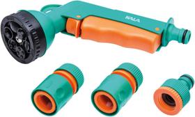 Kit para Mangueira de Jardim 6 Jatos 4 peças Kala Verde - KALA