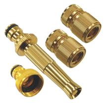 Kit Para Mangueira Jardim Com Esguicho + 2 Engate + Conector Kit Para Mangueira Jardim Com Esguicho + 2 Engate + Conector