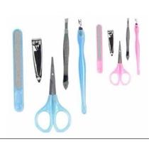 Kit Para Manicure Completo Com 5 pçs Plástico/Metal - KMP-37 Kit Para Manicure Completo Com 5 pçs Plástico/Metal - KMP-37