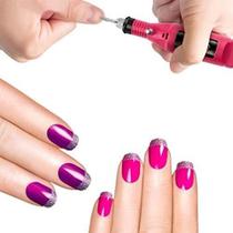 Kit Para Manicure e Pedicure Elétrica Profissional Máquina de Lixar Unhas Bivolt 110 a 240v Velocidade até 20.000 RPM Br