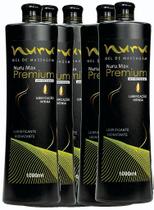Kit para Massagem Sensual Nuru Profissionais - Caixa com 5 Unidades de 1000ml Premium