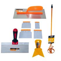 Kit Para Massas Gesseiro Plaster - 5 Peças Kit Para Massas Gesseiro Plaster - 5 Peças