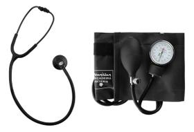 Kit Para Medir Pressão Com Precisão Bic E Premium Cor:Preto Kit Para Medir Pressão Com Precisão Bic E Premium Cor:Preto