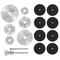 Kit Para Micro Retífica (discos Para Madeira E Metal)