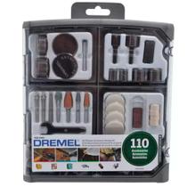 Kit para Mini Retifica DREMEL 110 peças Uso Geral