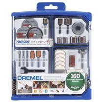 Kit para Mini Retifica DREMEL 160 Peças 710-RW2 DREMEL