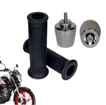 Kit Para Moto Peso de Guidão Modelo Honda PCX + Par de Manopla da Cargo 160 Reforçado Luvinha