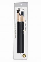 Kit Para os Olhos com 5 Pincéis Premium Pincel Oval Côncavo Kit Para os Olhos com 5 Pincéis Premium Pincel Oval Côncavo