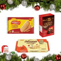 Kit para Pavê de Chocolate Branco Mais Biscoito Vitarella