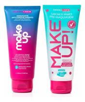 Kit Para Pele Pré Maquiagem Facial Make Up Com Hidratante