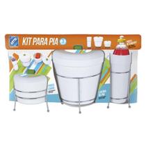 Kit para Pia Arthi Branco Aramado