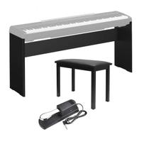 Kit para Piano - Estante Yamaha L85 + Banqueta + Pedal Sustain