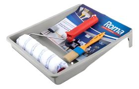 Kit Para Pintura 03 Peças Pinceis Roma Kit Para Pintura 03 Peças Pinceis Roma