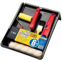 Kit para Pintura Atlas, 23 cm, 6 peças - AT1017 Kit para Pintura Atlas, 23 cm, 6 peças - AT1017