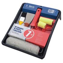 Kit para Pintura Atlas, 23 cm - 7 Peças Kit para Pintura Atlas, 23 cm - 7 Peças