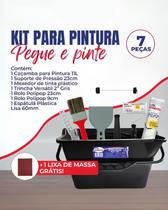 Kit Para Pintura Pegue e Pinte - 7 Peças Kit Para Pintura Pegue e Pinte - 7 Peças