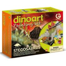 Kit Para Pintura Stegosaurus Dino Art - Geoworld