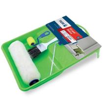 Kit para Pintura Verde Multiuso com 5 peças Pinceis Tigre