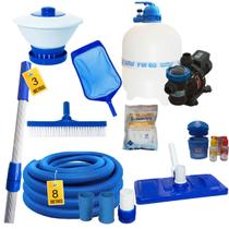 Kit Para Piscina Alvenaria Até 113mil Lts Sodramar Completo