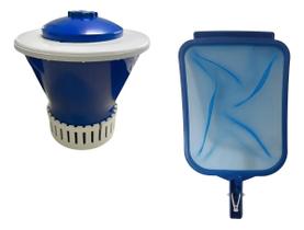 Kit Para Piscina Flutuador Margarida 1 Peneira Original Kit Para Piscina Flutuador Margarida 1 Peneira Original