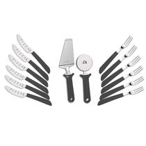 Kit para Pizza 14 Peças Preto Tramontina 25099022