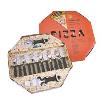 Kit para Pizza Tramontina com Lâminas Inox Preto 14 Peças