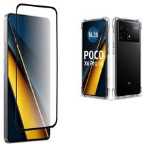 Kit Para Poco X6 Pro 5g Película Cerâmica 9D + Capinha Case - xiquinha Smart